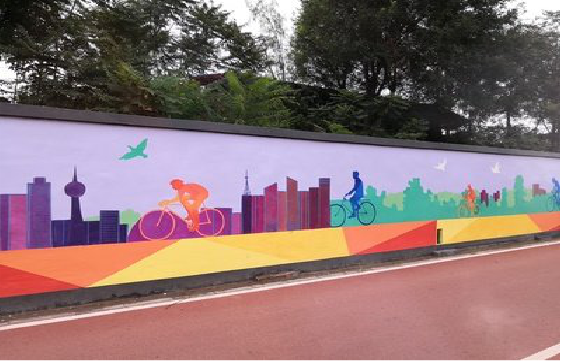 抚州墙体彩绘-围墙