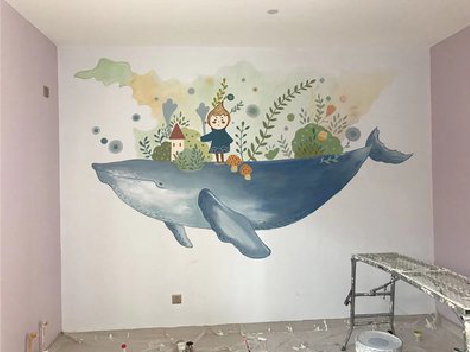 抚州手绘墙的特点及优势。